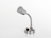 LED reading light with on / off switch