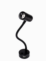 LED-Leseleuchte Minitube D4 - Schwarz