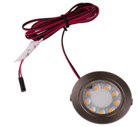 Edelstahl-LED-Spot - 9 LEDs