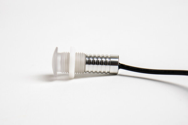 Mini spot encastrable LED plastique