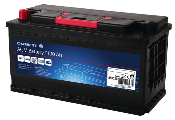 AGM-Batterie T100Ah - Batterie für T5 / T6 Vordersitz