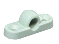 Wall-eyelet horizontal, material: plastic, 5 pieces