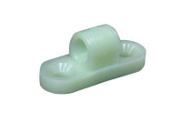 Wall-eyelet vertical, material: plastic, 5 pieces