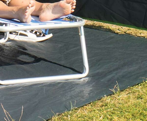 Floor tarpaulin for SAMOS pavilion - protection against dirt and moisture