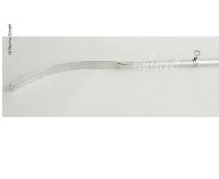 Tige de traction coudée 210-275cm Alu Ø25mm en 3 parties