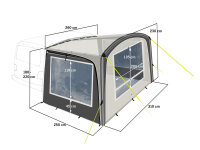 REIMO Antigua Air Sonnensegel für VW Bus
