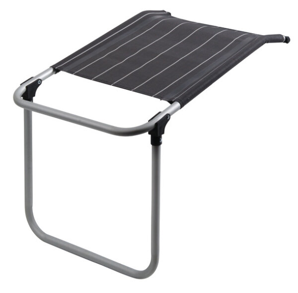 Repose-pied pour chaise de camping  Colima, gris/argent