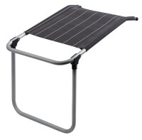 Repose-pied pour chaise de camping  Colima, gris/argent