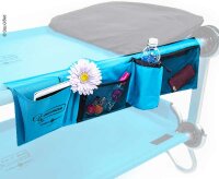 Poche latérale pour lits Disc-o-Bed, couleur bleu