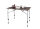 LEVI Campingtisch für 2-4 Personen - Holz-Design