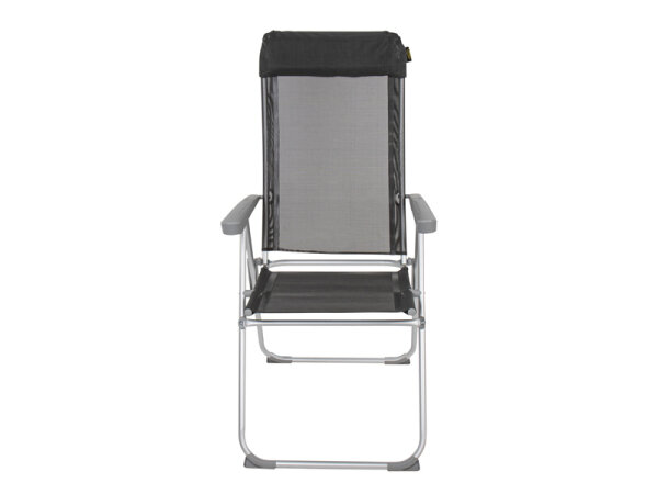 Fauteuil de camping Tortuga, avec appuie-tête, réglage 5 positions