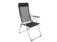 Fauteuil de camping Tortuga, avec appuie-tête, réglage 5 positions