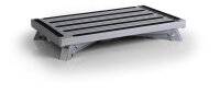 Folding steel step