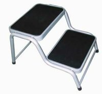 Double step steel - height 38 cm