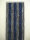 fleece curtain 56 x 185 cm, grey/dark blue for caravan doors