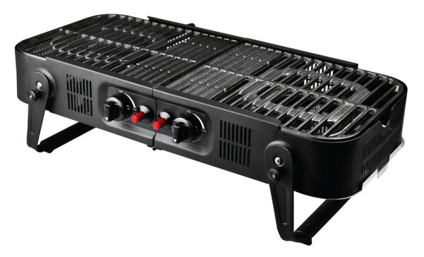 Tragbarer Gasgrill im Kompakt-Format - Klappbar - 50 mbar