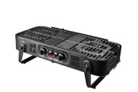 Tragbarer Gasgrill im Kompakt-Format - Klappbar - 50 mbar