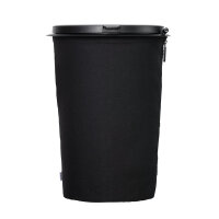 Poubelle Flextrash, 3L, noir, matÃ©riau biodÃ©gradable