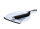 Ensemble brosse à main et pelle à poussière en silicone - Blanc / Noir
