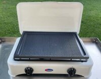 Parker plaque de cuisson pour réchaud 2 feux