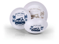 "HOLIDAY TRAVEL" -design melamine tableware -...