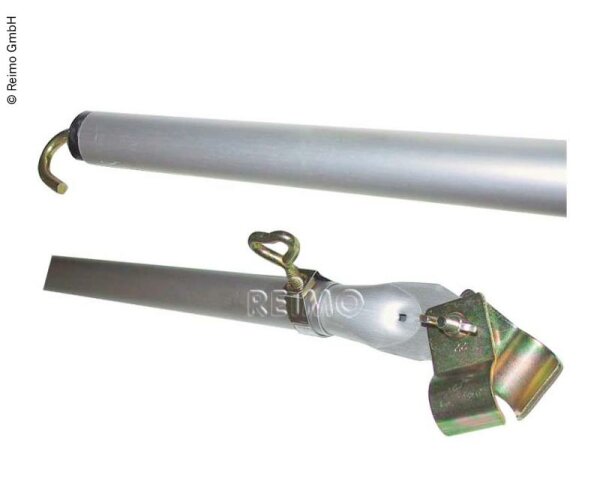 Poteaux à crochets de toit des deux côtés avec trou pour lextrémité des piquets