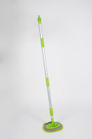 Brosse de lavage avec tête ronde en microfibre