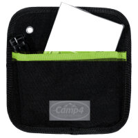 Utensilo Tessa 1, mit 1 Tasche, Schwarz/Lime, B20xH20cm,...