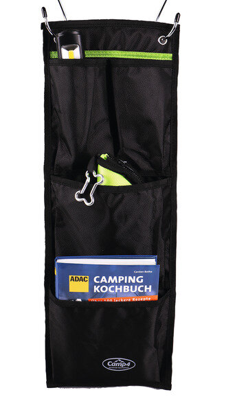 Ustensilo TESSA Mini avec oeillet de fixation en haut, noir/citron vert