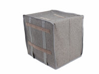 Folding boxes with carrying handles - set of 2