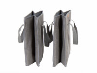 Folding boxes with carrying handles - set of 2