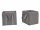 Folding boxes with carrying handles - set of 2