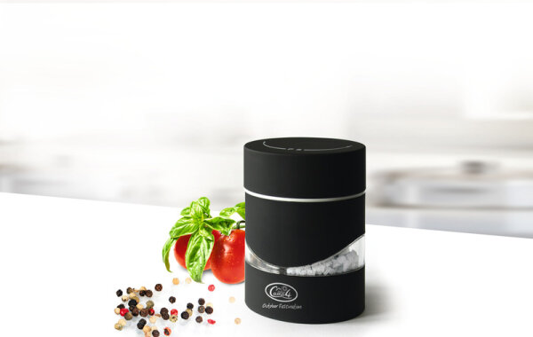 2 in 1 salt and pepper mill, black