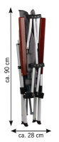 Joplin - Folding chair with aluminum frame
