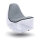 Air chair TRONO - replacement cover gray