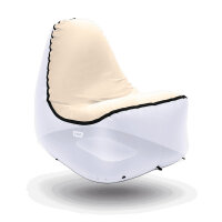Inflatable Camping Chair Cover for TRONO, cream