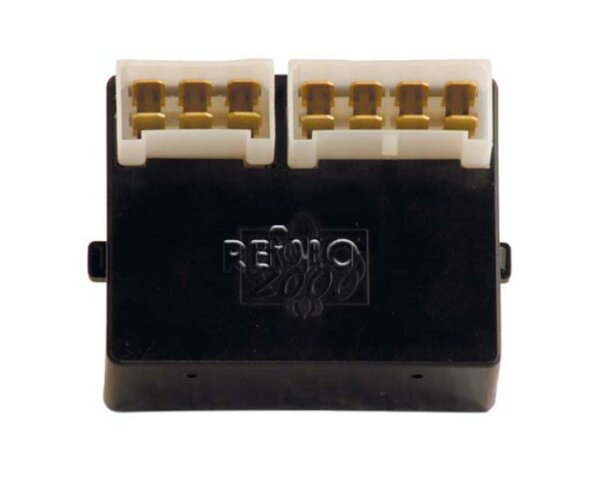 Schaltbox für Einzug der Trittstufe auf Knopfdruck