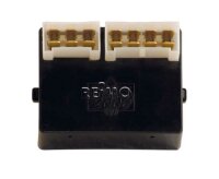 Switch box for retraction of the step at the touch of a...