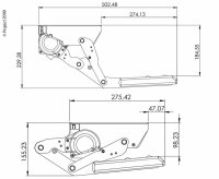 Manuelle Trittstufe Serie R - 460 mm