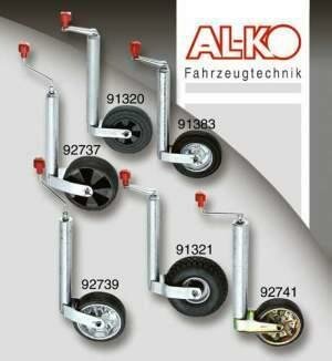 Support wheel 200x50, D48 mm, solid rubber