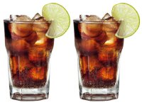 Lot de 2 verres à jus 400ml en Tritan (sans BPA)