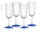 Plastik Sektgläser 4er Set