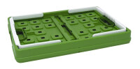 Caisse pliante 32L, vert naturel