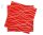 Servietten, rot, 165x165mm, 20 Stück