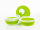 essoreuse à salade pliable, citron vert/blanc, également passoire et bol, avec couvercle