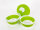 essoreuse à salade pliable, citron vert/blanc, également passoire et bol, avec couvercle