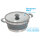 Faltbarer Kochtopf Volcano - 2,6 l - Grau