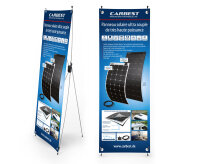 Carbest X-Banner - Motif : Panneau solaire,...