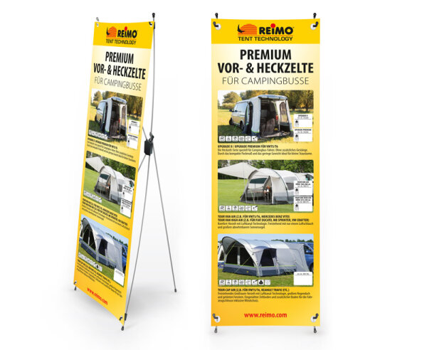 Tente Reimo Techn. X-Banner tente Ã  air pour bus de camping, dimensions : 600x1