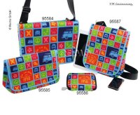 VW Collection Schultertasche, quer,Surfer-Style, bunt,...